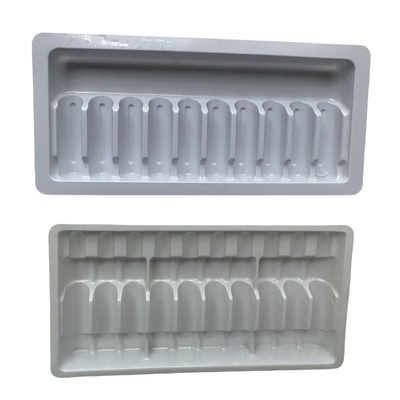 Custom PET Ampoule Tray Water Injection Bottle Fixing Tray Customized Packaging
