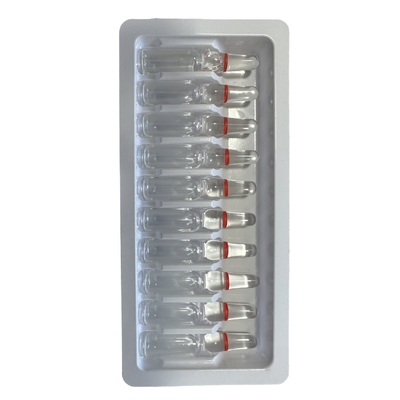 Custom PET Ampoule Tray Water Injection Bottle Fixing Tray Customized Packaging