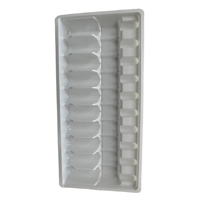 Customized PET Tray Packaging For Drug Water Injection Bottles