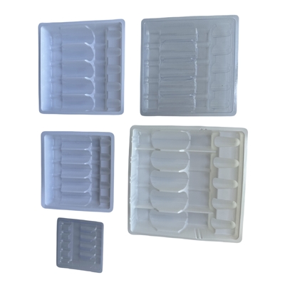 Pharmaceutical Water Injection Bottle Tray PET Vacuum Tray Customized Wholesale