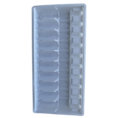 Pharmaceutical Water Injection Bottle Tray PET Vacuum Tray Customized Wholesale