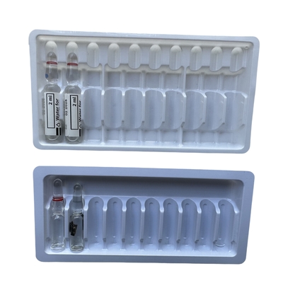 1ml 2ml 3mL injection ampoules self-adhesive label PET ampoules tray customization