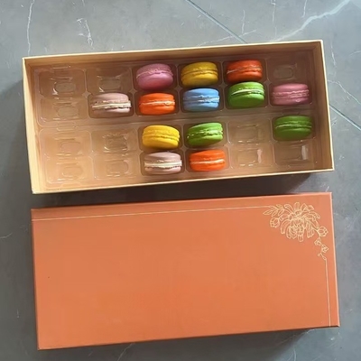 12 Pallet Plastic Packaging Macaron Transparent Box Packaging Macaron Tray Packaging Matching Customization