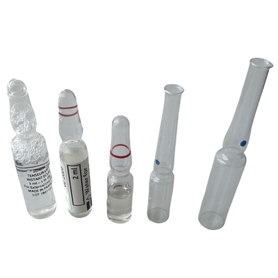 Water Injection Packaging Suit 1ml 2ml 3ml Glass Bottle Ampoule Tray Label Customization