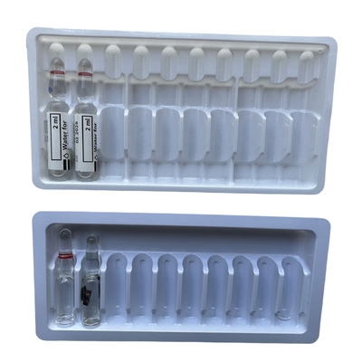 Water Injection Packaging Suit 1ml 2ml 3ml Glass Bottle Ampoule Tray Label Customization