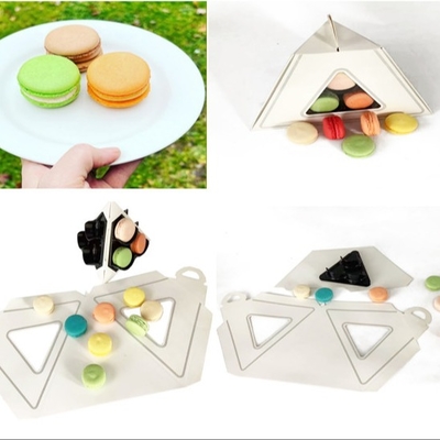 Rectangle 21 Pallets  Plastic Packaging Macaron Tray  Customizable