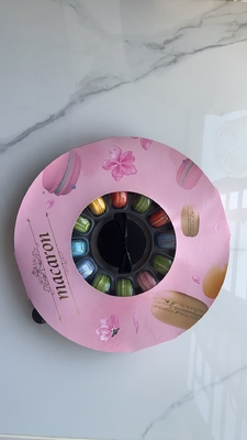 Macaron 33-grain Packaging Transparent Macaron Tray Packaging Manual Box Macaron Packaging Portable Macaron Packaging Transparent Box Macaron Packaging Transparent Box Plus Carton Packaging