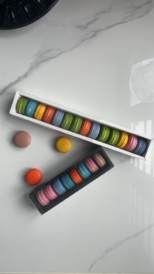 Macaron box Macaron packing box Macaron drawer box Drawer box Macaron packing Macaron paper box packing