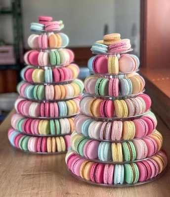 13 Layer Macaron Display Stand Macaron Carton Packaging Custom Printing