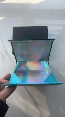 Eco Friendly Folding Boutique Box Macaron Automatic Folding Gift Box