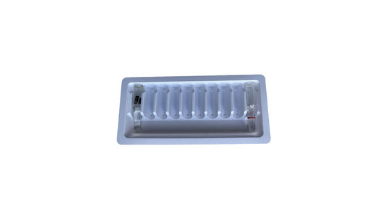 PET blister packaging tray water injection medicine ampoule tray customization