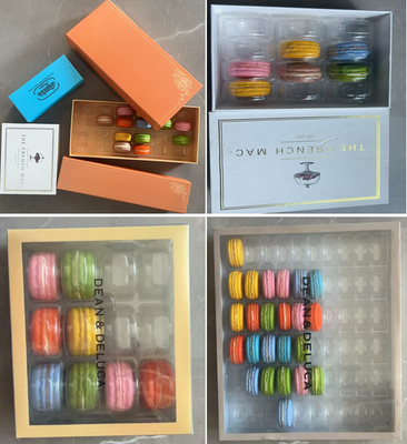 Macaron packaging Macaron Gift box Packaging Macaron tray Macaron 24 6 8 12 16 18 21 24 30 33 35 40 60-piece packaging Macaron Plastic box Macaron paper box Macaron display stand Macaron Tower supply