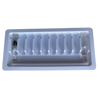PET packaging tray customization medicine water injection ampoule tray customization