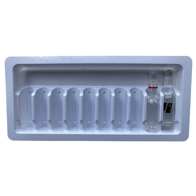 PET packaging tray customization medicine water injection ampoule tray customization