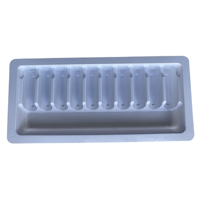 PET packaging tray custom medicine water injection ampoule tray custom wholesale