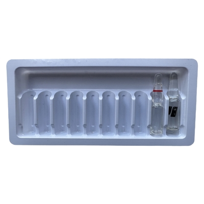 PET packaging tray custom medicine water injection ampoule tray custom wholesale