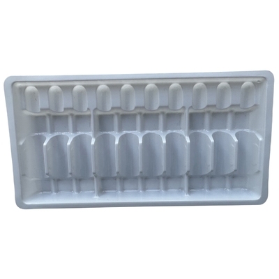 PET packaging tray custom medicine water injection ampoule tray custom wholesale