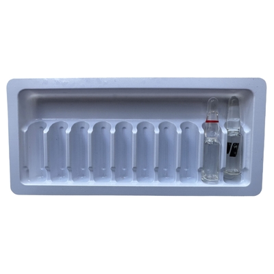 PET thickened tray medicine water injection ampoule tray packaging customized wholesale