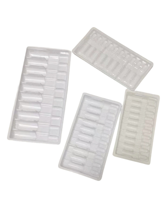 Medicine PET ampoule tray water injection ampoule tray customization