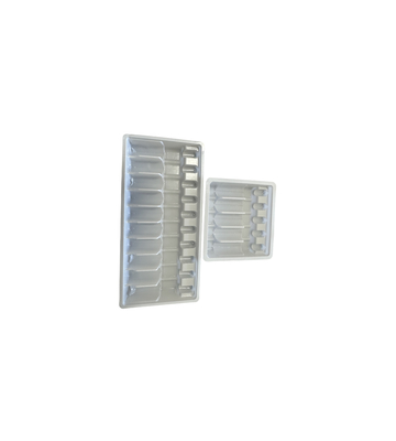 Customized Ampoule Tray pet10 ml Packaging Plastic Box Keypad Products Customized Ampoule Tray