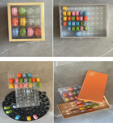 Custom macaron packagingChocolate packaging gift box Packaging Folding box Packaging Paper box Packaging Gift box Packaging Handmade box packaging Transparent box packaging Welcome to inquire and orde