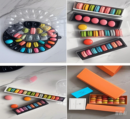 Size The packaging should fit the size of the macarons to prevent movement and damage during transportation