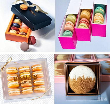 Size The packaging should fit the size of the macarons to prevent movement and damage during transportation