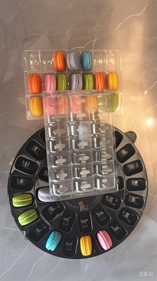 Customize Your Take-Away Orders with Personalized Plastic Macaron Packaging