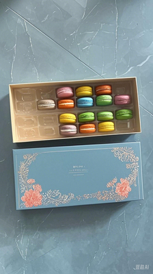 Supply Macaron 6 packaging Macaron trays Macaron paper boxes Macaron plastic trays Macaron gift boxes Macaron cartons