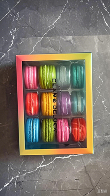 Supply Macaron 12 packaging Macaron trays Macaron paper boxes Macaron plastic trays Macaron gift boxes Macaron cartons
