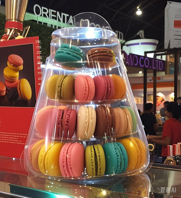Macaron 48 Packaging Macaron Plastic Trays Macaron Gift Cartons Injection Moulding