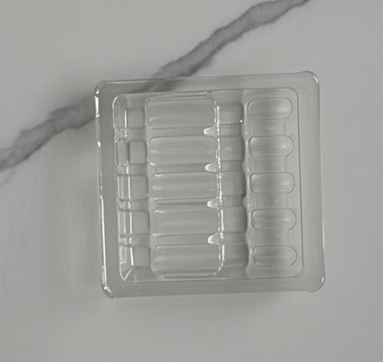 Custom 10ml Ampoules Inside Water Needle Lined Medicine Packaging Box With Xialin Bottle Injection Blister Packing Box