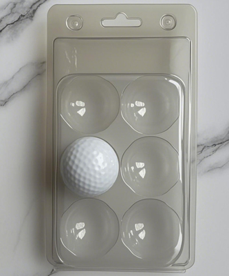 6 Golf Balls Transparent Packaging Plastic Box Paper Gift Box Packaging
