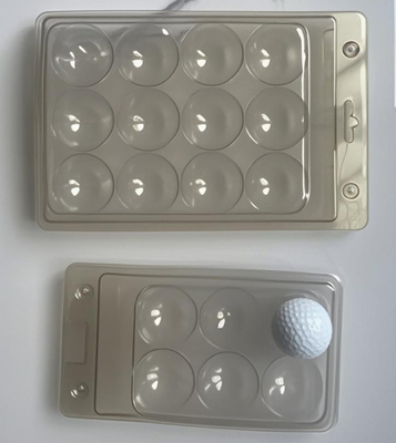 12 Golf Balls Transparent Packaging Plastic Box Packaging Golf Ball Packing