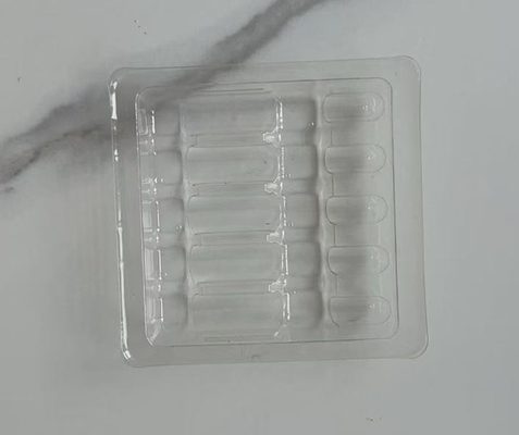 1 ml ampoule blister tray Clear 5 bottles ampoule hole ampoule and small vial plastic tray