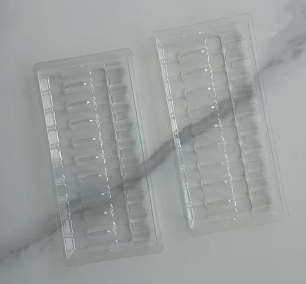Custom 5 *5ml Ampoules Plastic Inside 2* 10ml Water Injection Oral Liquid Xylin Bottle Tray Blister Box