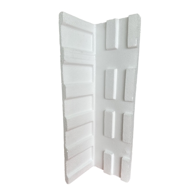 eps foam corner protection anti-fall and shock-proof packaging White high density foam corner protection quantity is large and price is excellent