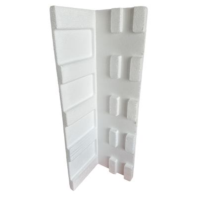 EPS (Expanded Polystyrene) foam Corner Guard Customized Fragile Electronic Products Right Angle Protection for Windows and Doors