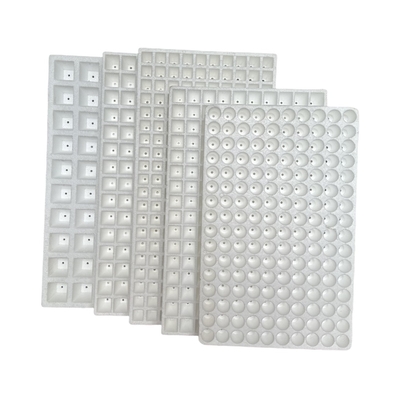 Foam seedling tray is customized for the seedling of vegetables (such as tomatoes, peppers), flowers, herbs and other crops.