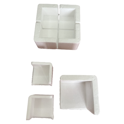 Shock-proof EPS Expanded Polystyrene Foam Corner Guards Customized To Protect Fragile Products