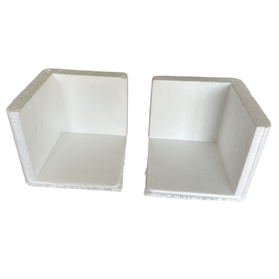 Shock-proof EPS Expanded Polystyrene Foam Corner Guards Customized To Protect Fragile Products