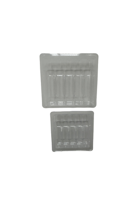 Shock-proof Non-toxic 1ml~10ml PET Ampoule Water Injection Tray