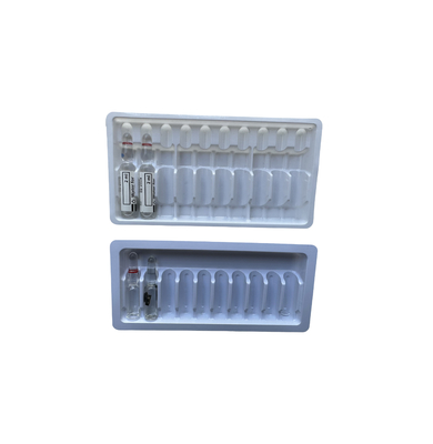 Shock-proof Non-toxic 1ml~10ml PET Ampoule Water Injection Tray