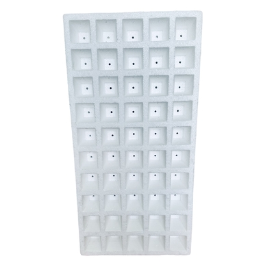 EPS foam seedling tray customized for vegetable, fruit, flower and tobacco seedlings.