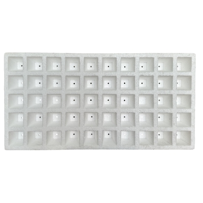 EPS foam seedling tray customized for vegetable, fruit, flower and tobacco seedlings.