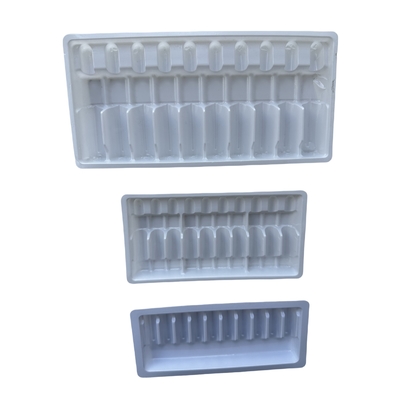PET Polyethylene Terephthalate Ampoule Tray 1ml 2ml 5ml 10ml Ampoule Tray Multiple Specifications Customization