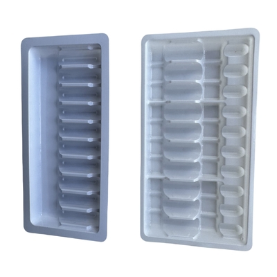 Customized Wholesale Of Drug Ampoule Tray 1ml 2ml 5ml 10mPET Ampoule Tray Wholesale