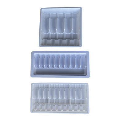 Customized Wholesale Of Drug Ampoule Tray 1ml 2ml 5ml 10mPET Ampoule Tray Wholesale