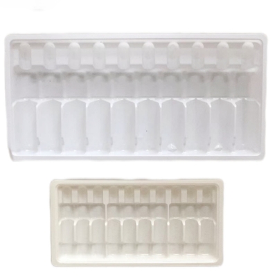 Customized Wholesale Of Drug Ampoule Trays Water Injection 1ml, 2ml, 5ml, 10m PET Ampoule Trays Wholesale