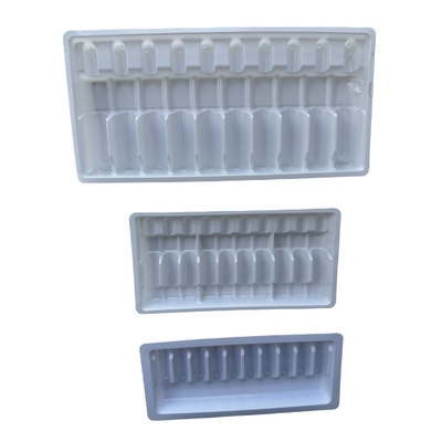 Customized Wholesale Of Drug Ampoule Trays Water Injection 1ml, 2ml, 5ml, 10m PET Ampoule Trays Wholesale